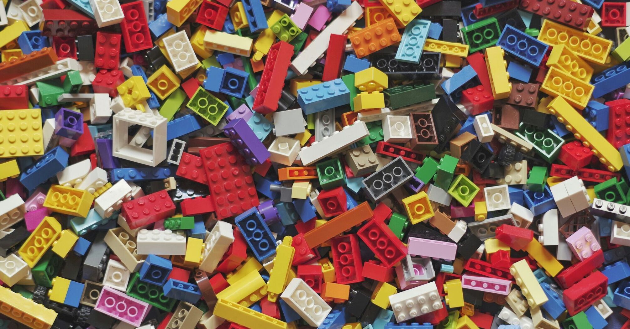 Colorful lego cubes