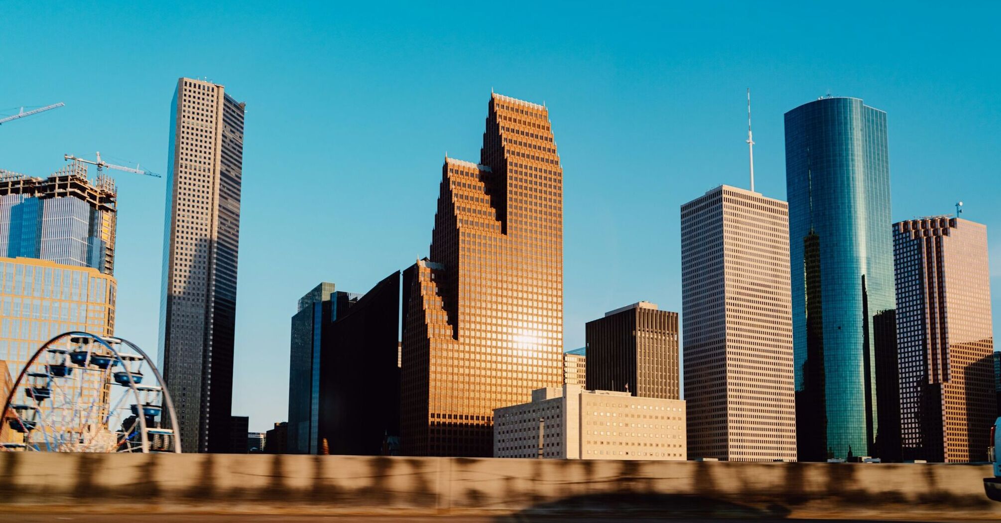 View of Houston Skyline 