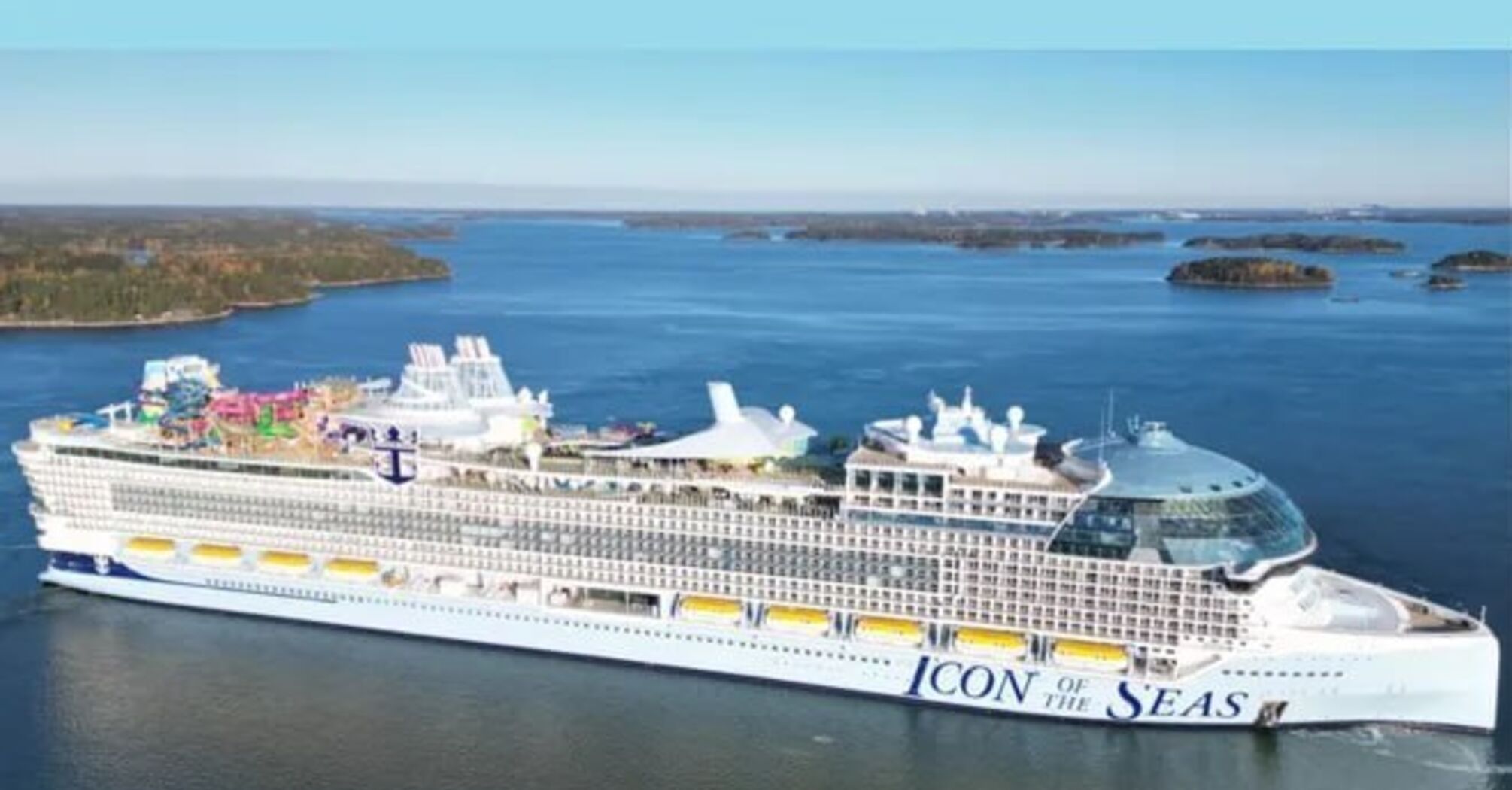 The world's largest cruise ship, Icon of the Seas