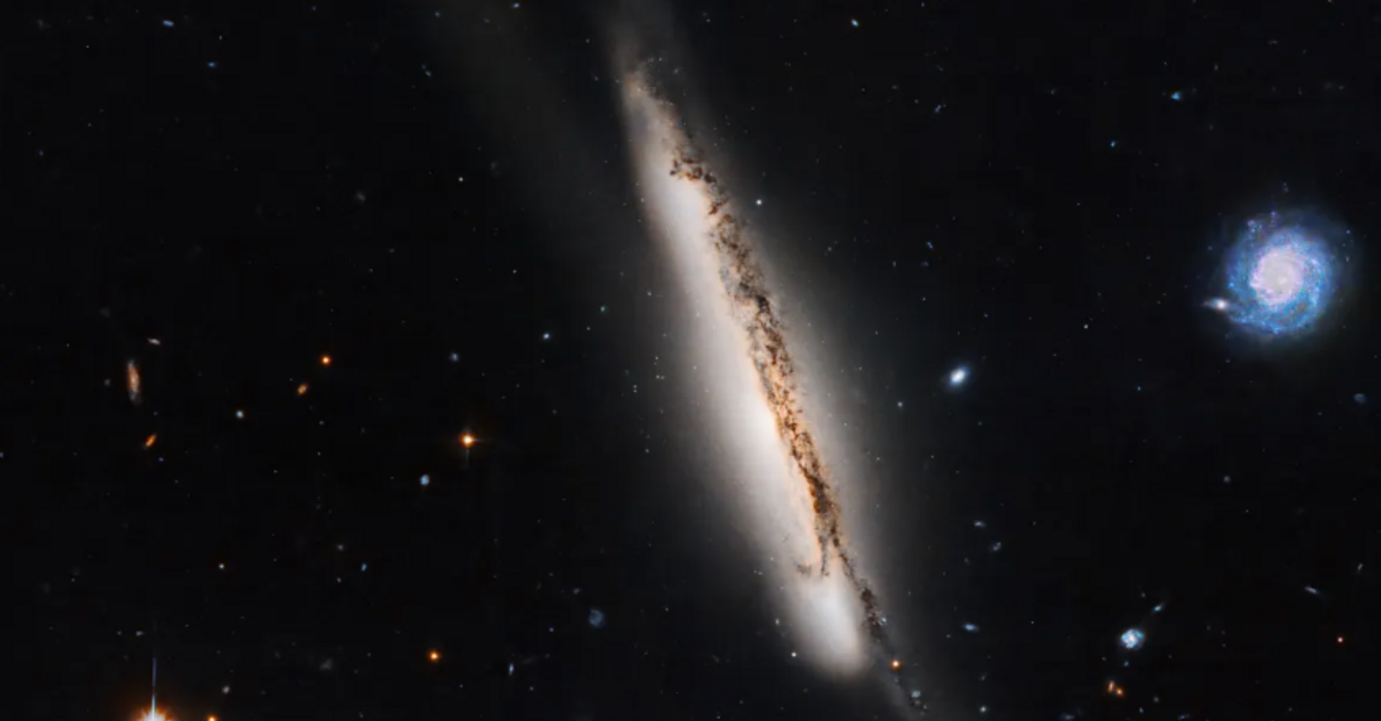 A "stellar bridge" between galaxies