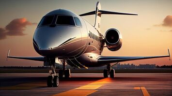 A private jet