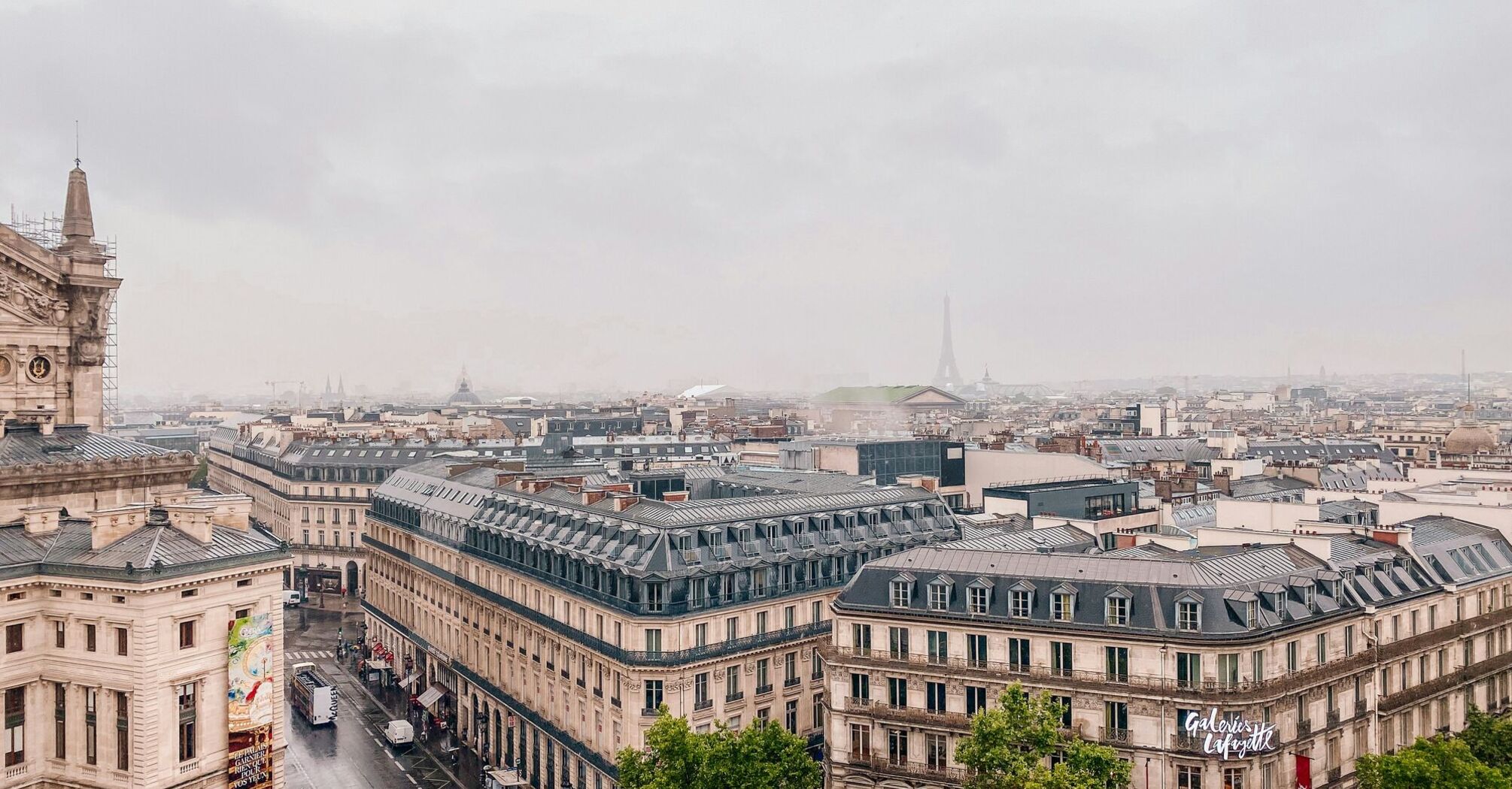 A free viewing platform has been revealed from which you can see the Eiffel Tower, the Arc de Triomphe, and other landmarks of Paris