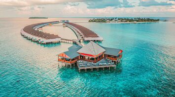 Water villas at Maldives
