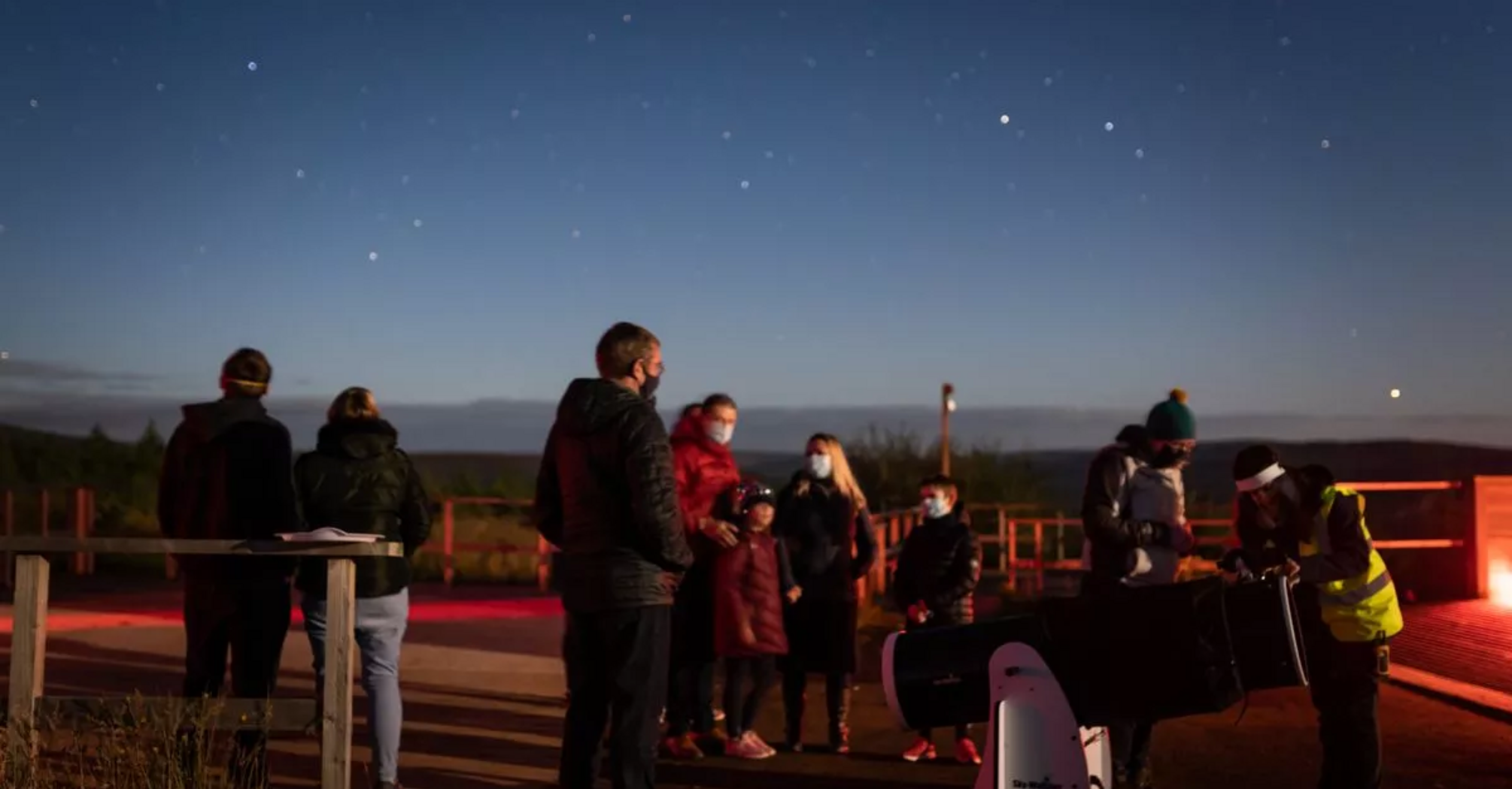 The purest night sky: a dark sky park in Northumberland
