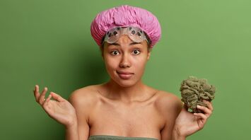 A shower cap can come in handy