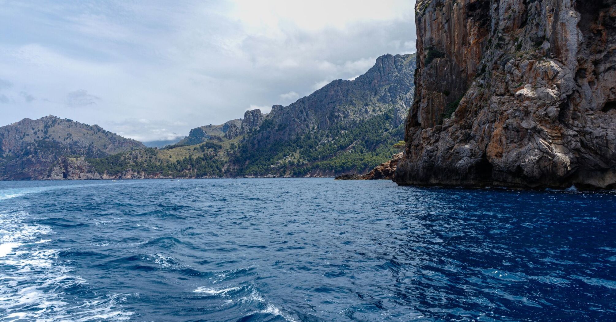 Cliffs off the coast of Majorca