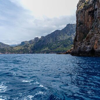 Cliffs off the coast of Majorca