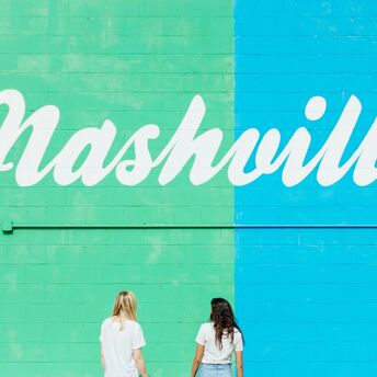 Painted Nashville wall