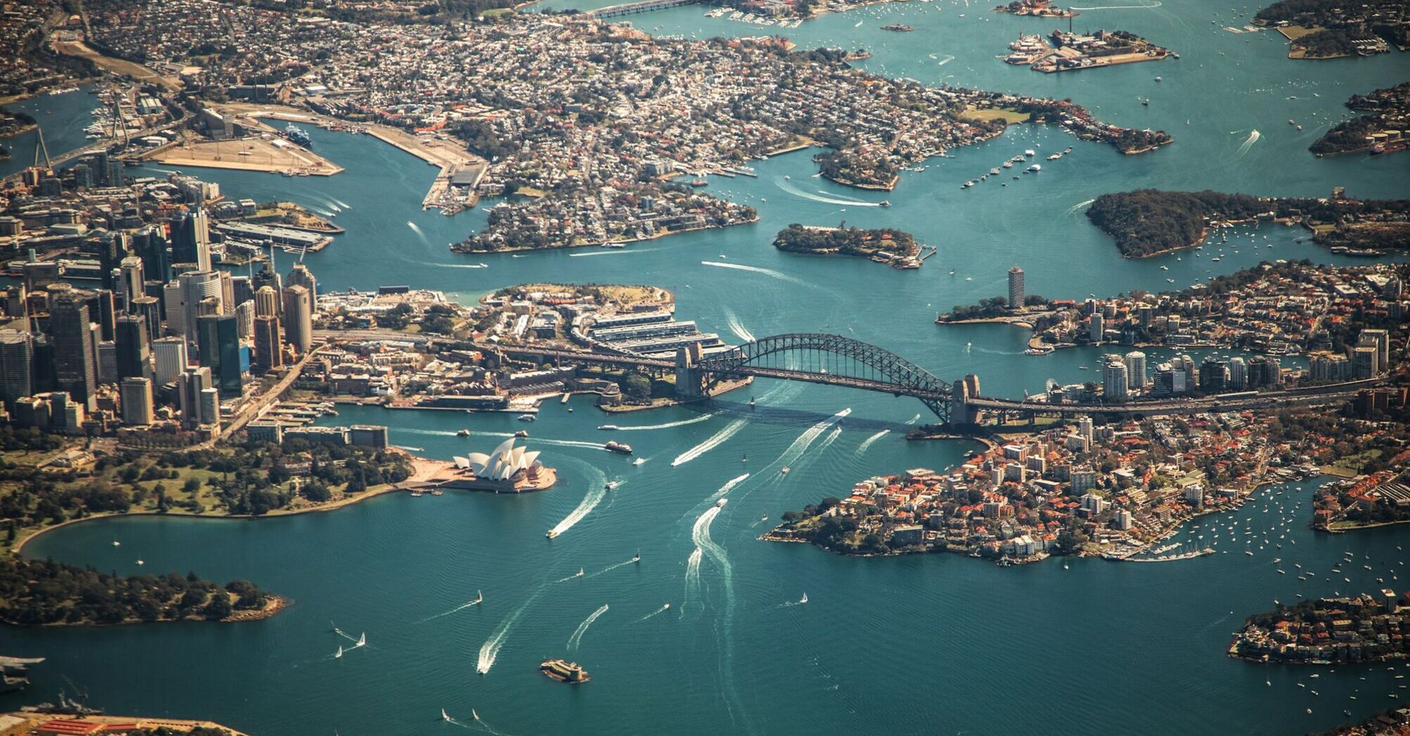 Birds Eye View of Sydney