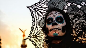 Catrina´s parade in México City