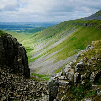 High Cup Nick, Pennine Way, Appleby-in-Westmorland, UK