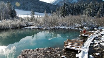Zelenci Nature Reserve, Podkoren, Kranjska Gora, Slovenia