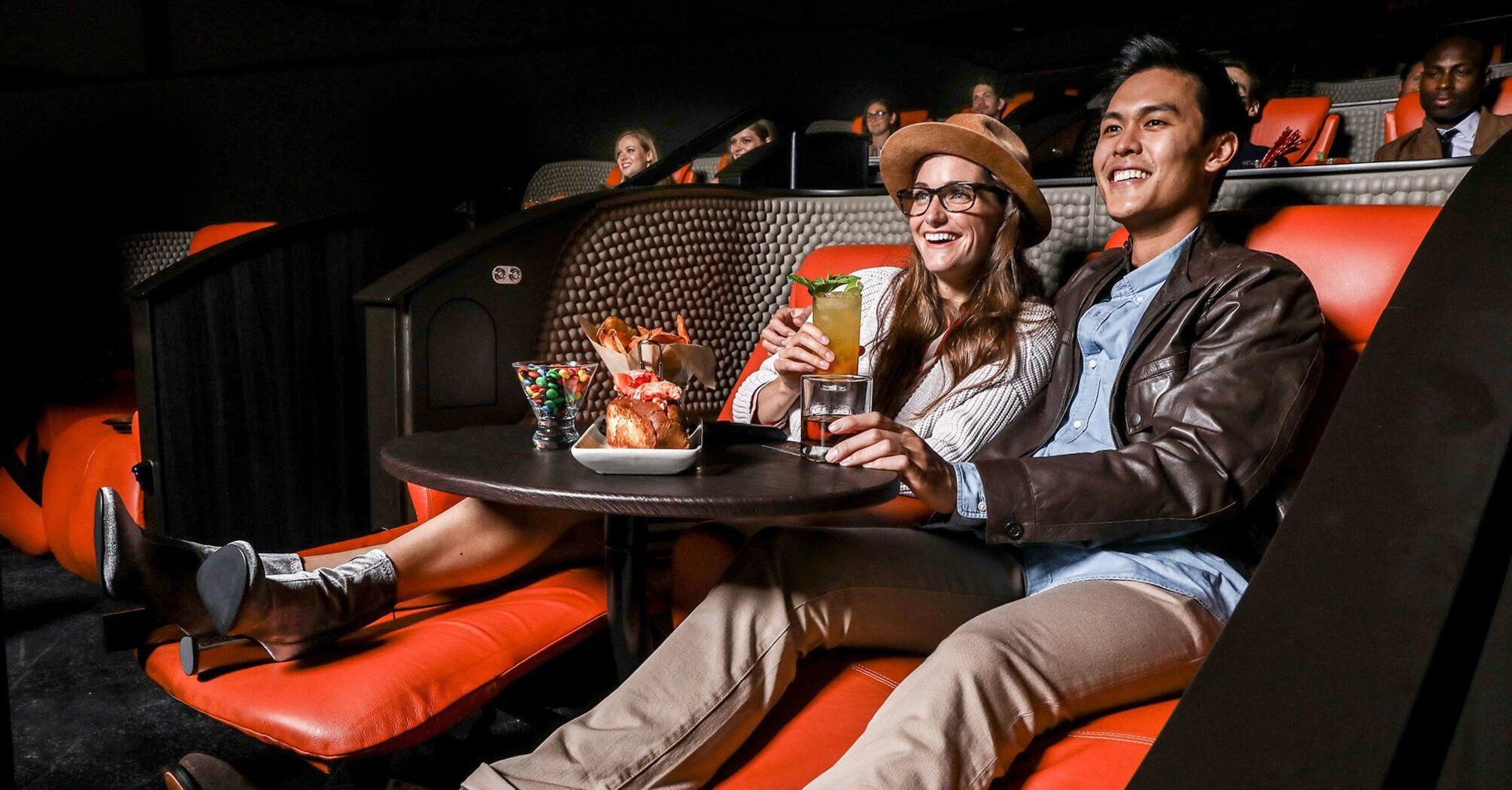 Dine In Dine-in Movie Theaters in Los Angeles: Dinner & Film