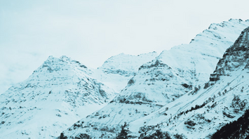 Snow-covered mountains