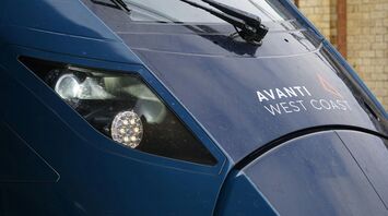 Front view of an Avanti West Coast train