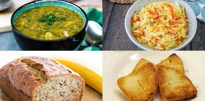 Banana bread and crazy vegetables: popular dishes in Jamaica