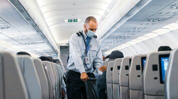 The flight attendant mentioned a common mistake among elderly passengers and explained how to avoid it