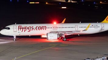 The incident frightened the crew and passengers.