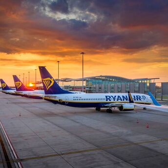 Ryanair recorded a 3% increase in traffic in the first month of 2024
