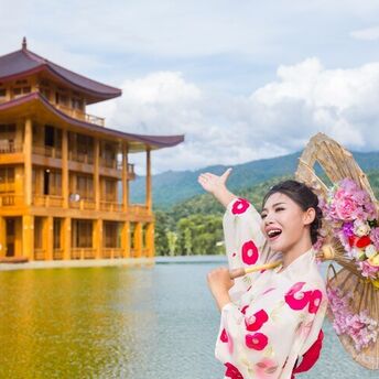 In China, a woman was sent on vacation because she was sad