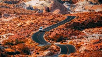 To see unique landscapes in the USA, drive Route 50 from the Atlantic to the Pacific Ocean