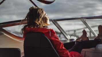Traveling on a cruise ship