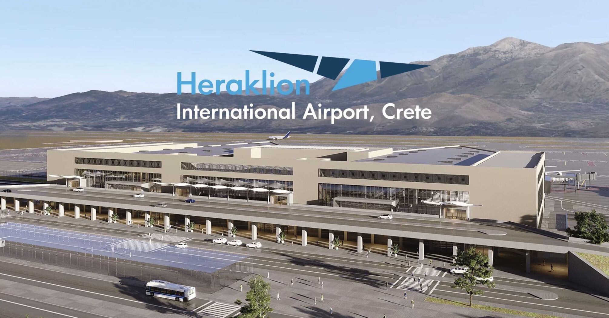 Heraklion Airport in Crete