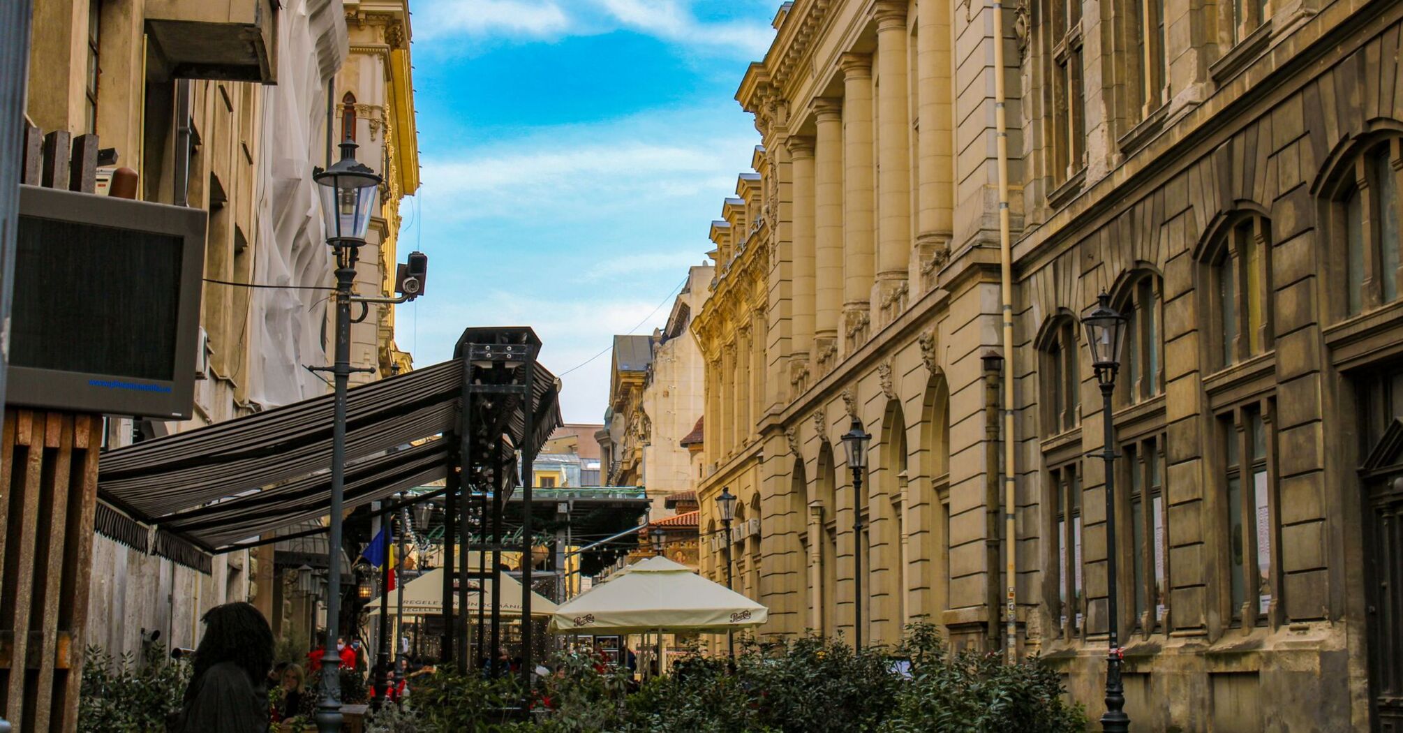 Beautiful day in Bucharest, Romania
