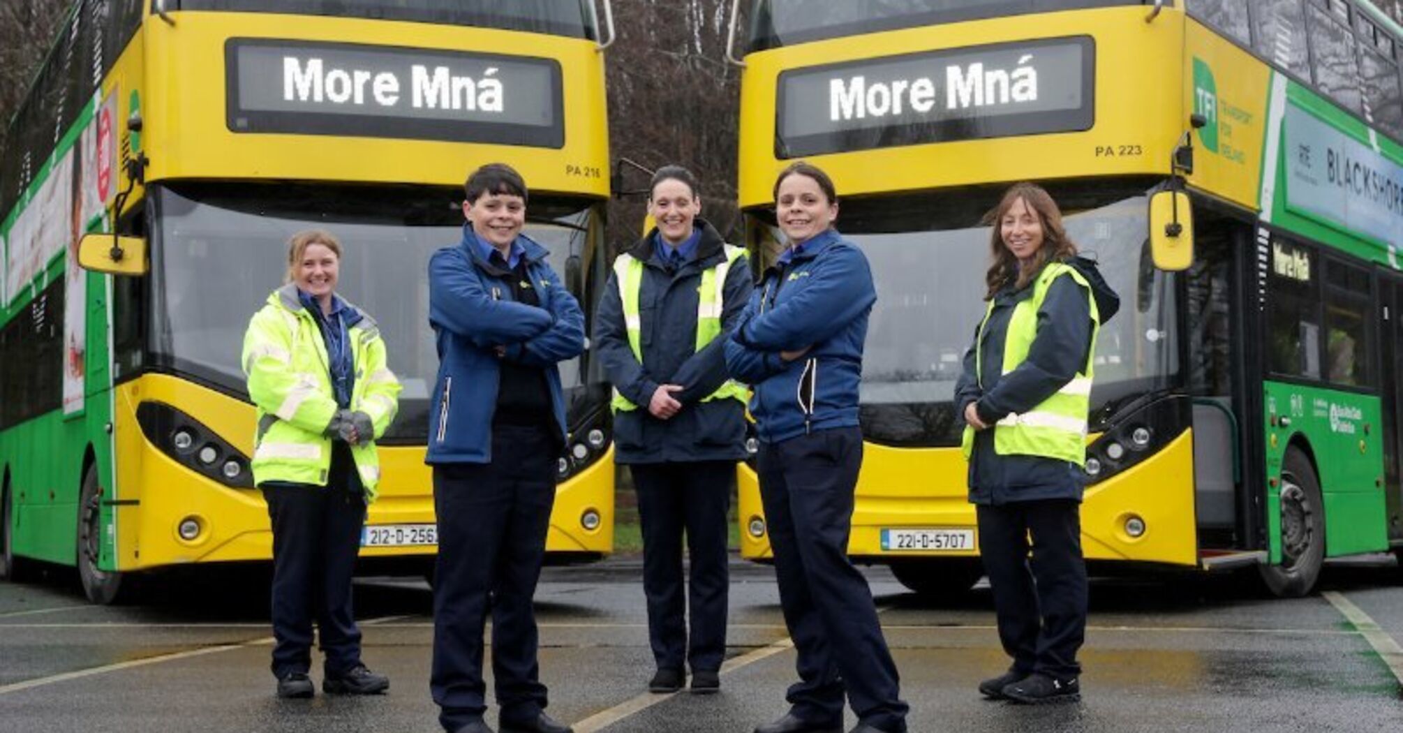 Dublin wants to double the number of female bus drivers: salary announced