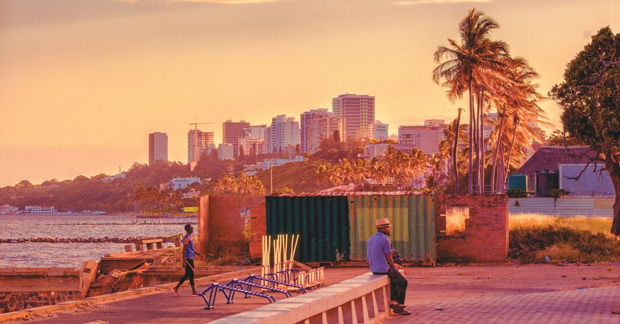 Relaxing afternoon at Maputo, Mozambique