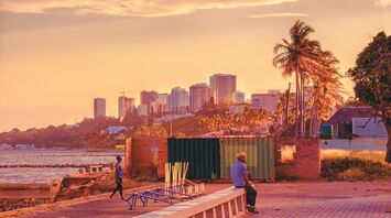 Relaxing afternoon at Maputo, Mozambique