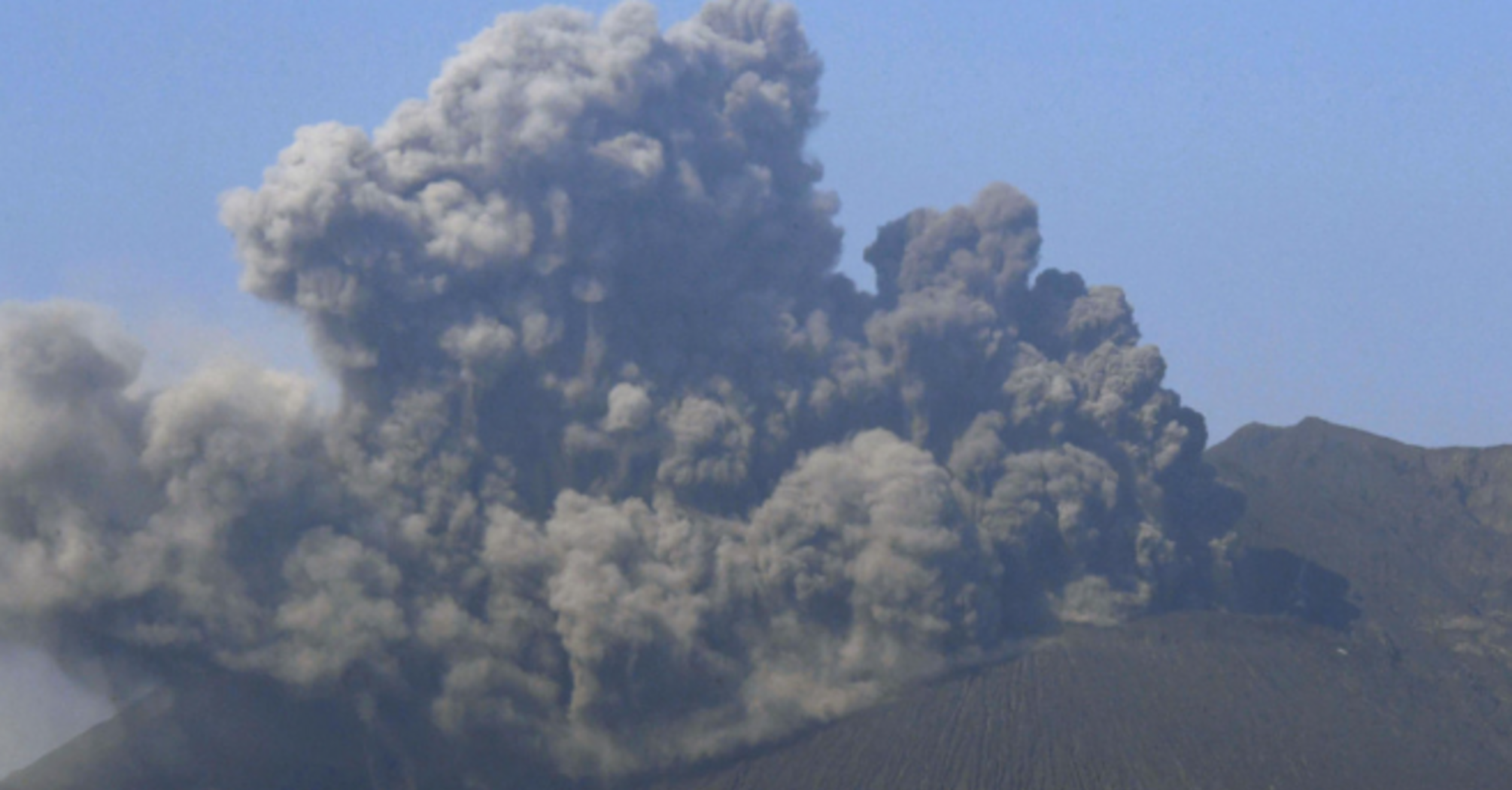 Sakura-jima volcano erupts in Japan