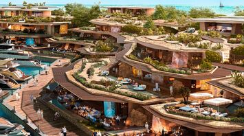 The new luxurious island resort Sindalah will welcome its first visitors as early as 2024