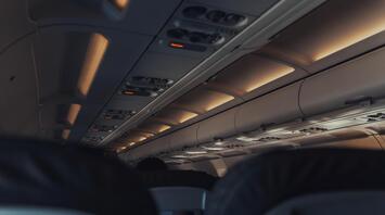 The flight attendant explained the measures he took to avoid getting sick on board