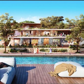 Marriott International apartments will appear on a luxury island resort in Saudi Arabia