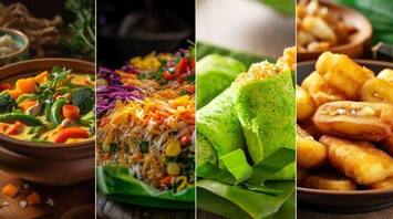 The cuisine in Bali