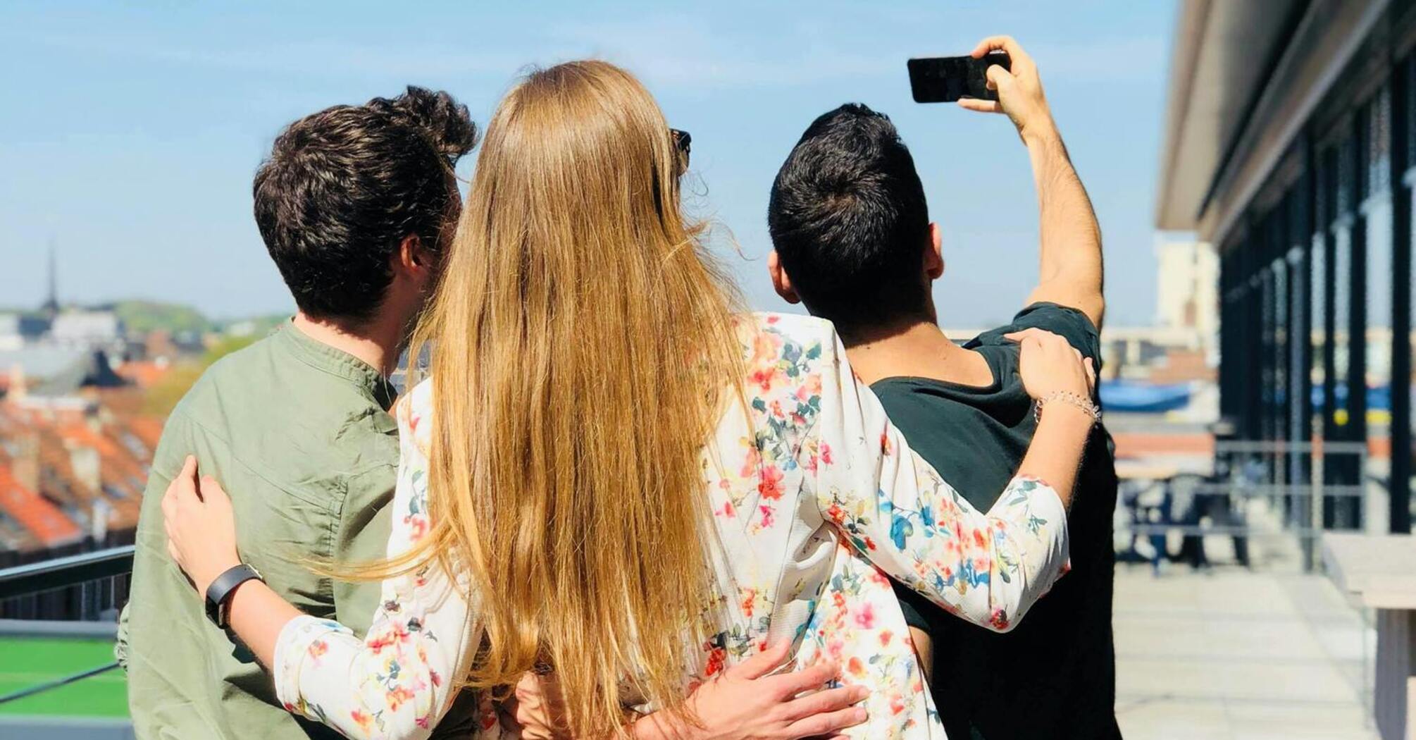 In a popular European city, people are not accustomed to taking selfies, and here's why