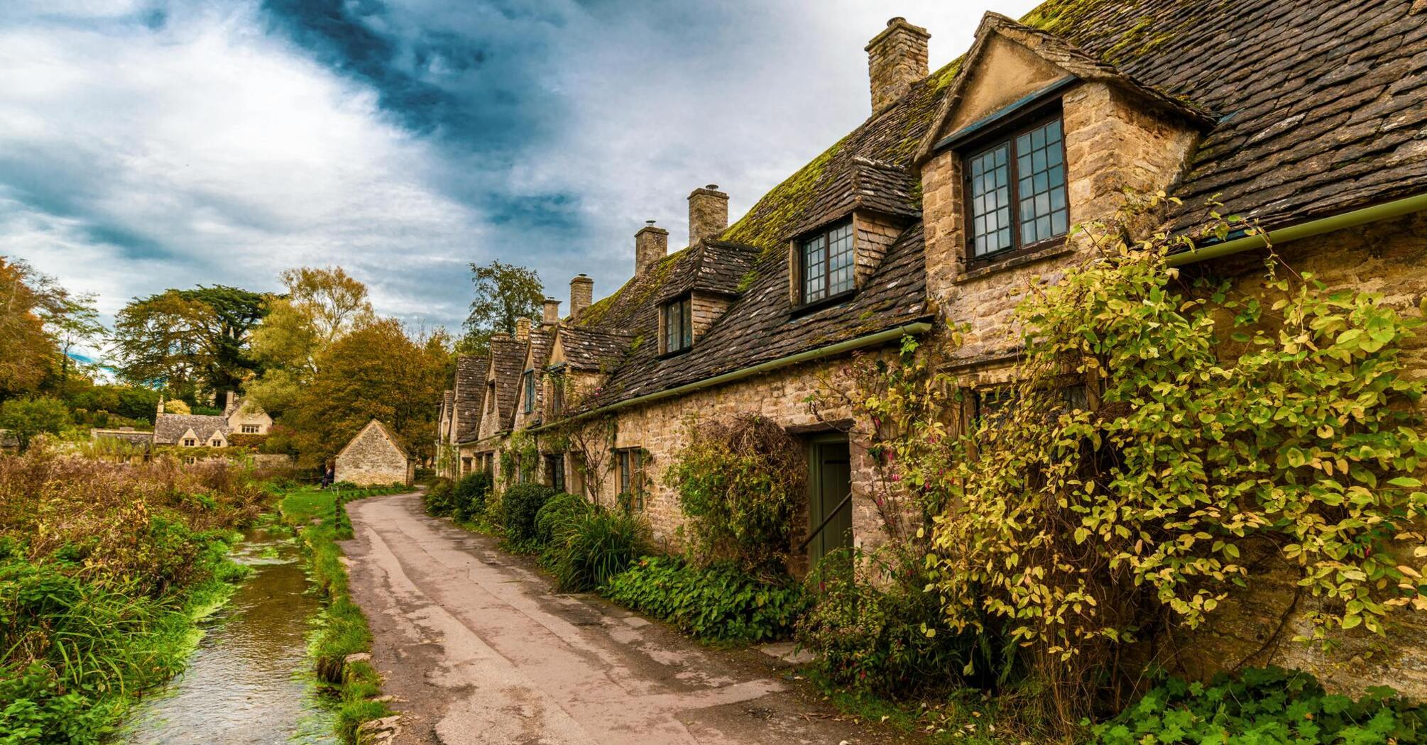 The village of Bibury in the Cotswolds is one of the most beautiful in the world