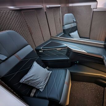 Starlux Airlines first class seat on the A350