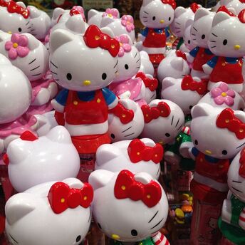 The terrorist threat forced the closure of the Hello Kitty amusement park in Tokyo