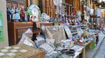 Souvenir market in Lebanon