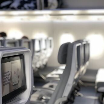 Choosing a seat in an almost empty airplane surprised another passenger