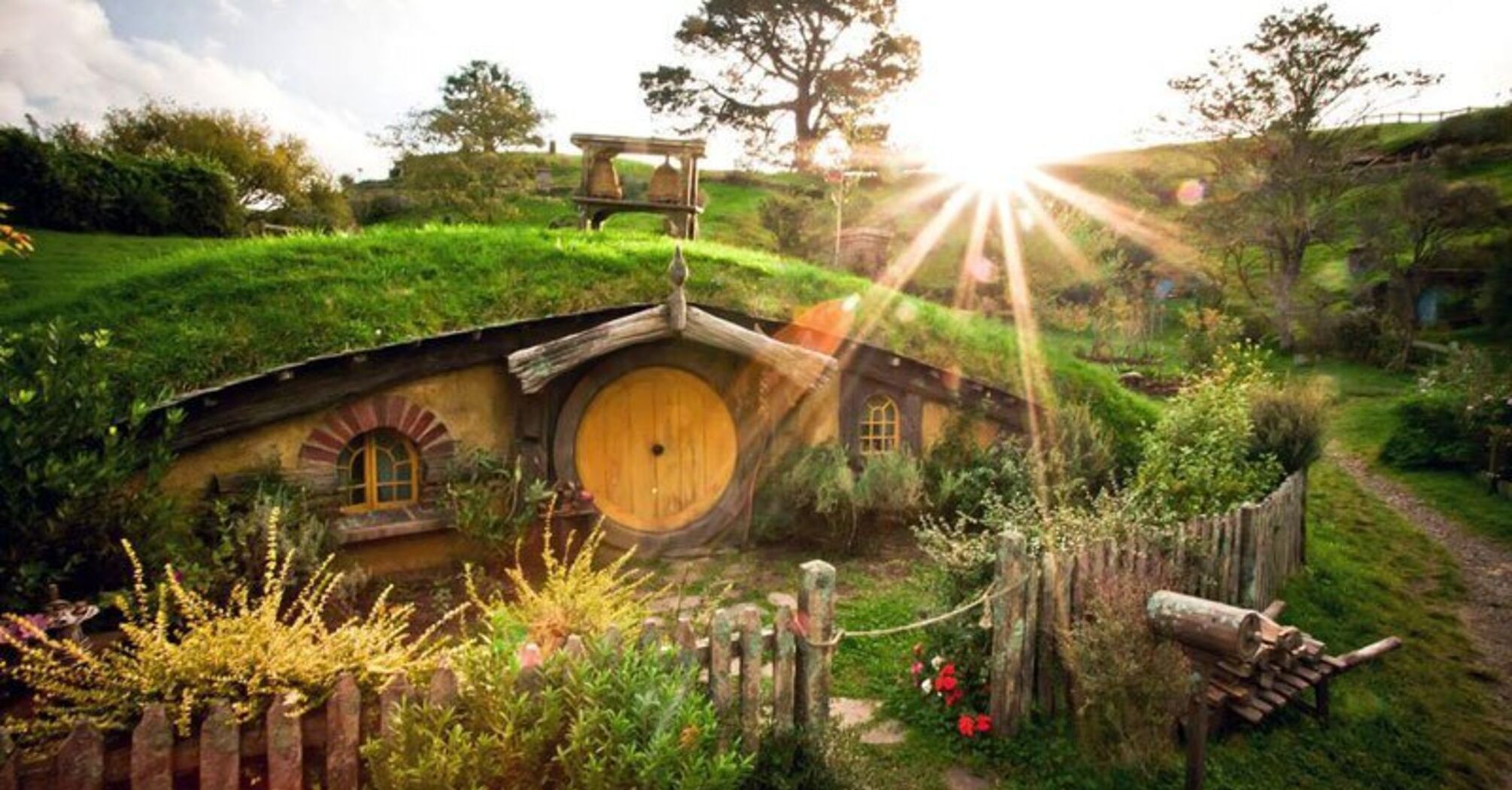 Hobbiton in New Zealand
