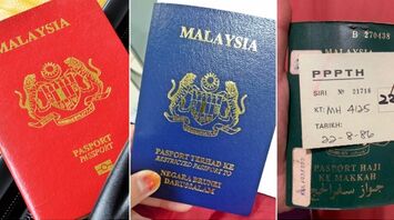 Different types of passports issued to citizens of Malaysia for travel
