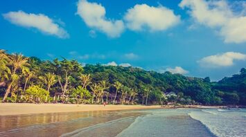 The pristine beaches of India
