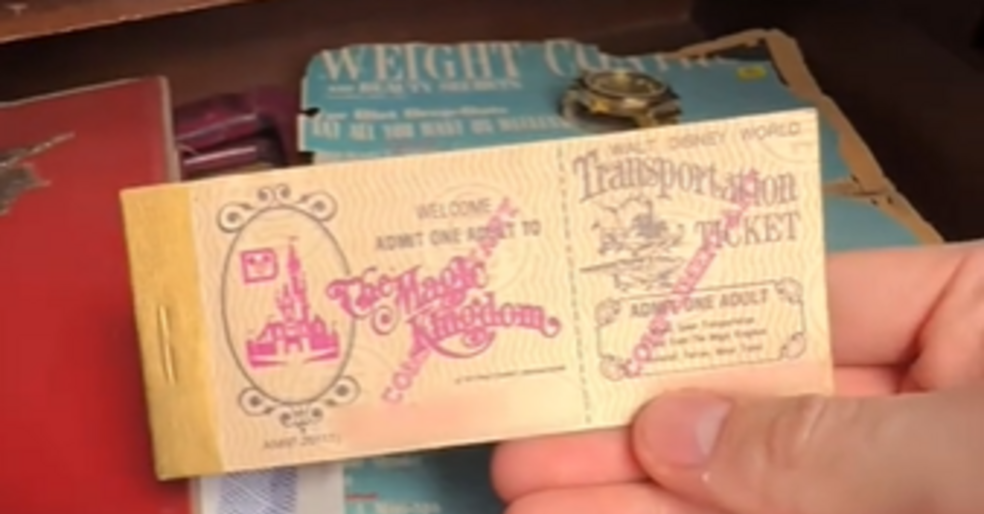 A rare "golden ticket" to Disney World