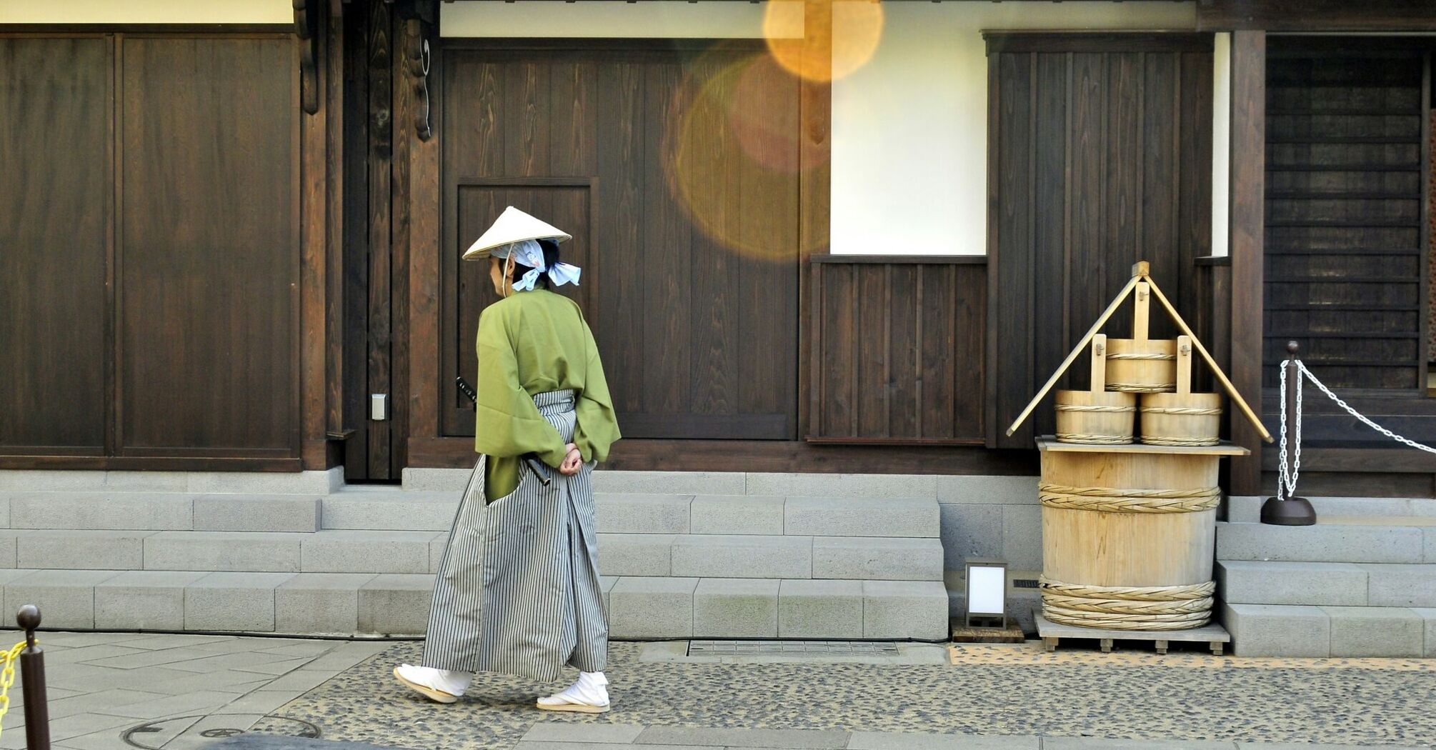 One of the guards at Deshima, Nagasaki