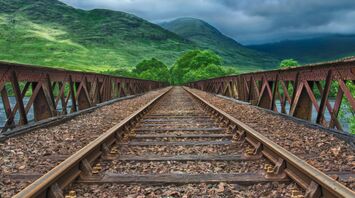 10 largest countries in the world that do not have trains