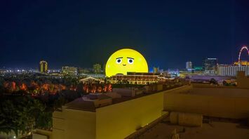 From this secret location, you can enjoy the best view of the Sphere in Las Vegas