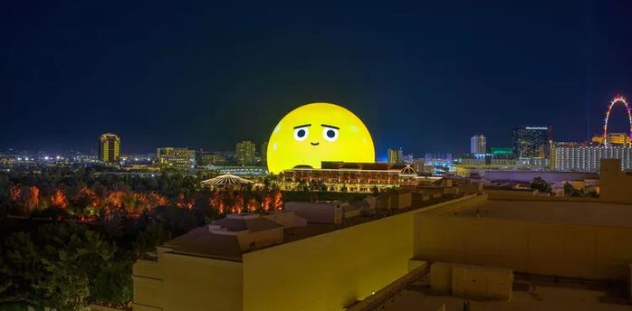From this secret location, you can enjoy the best view of the Sphere in Las Vegas